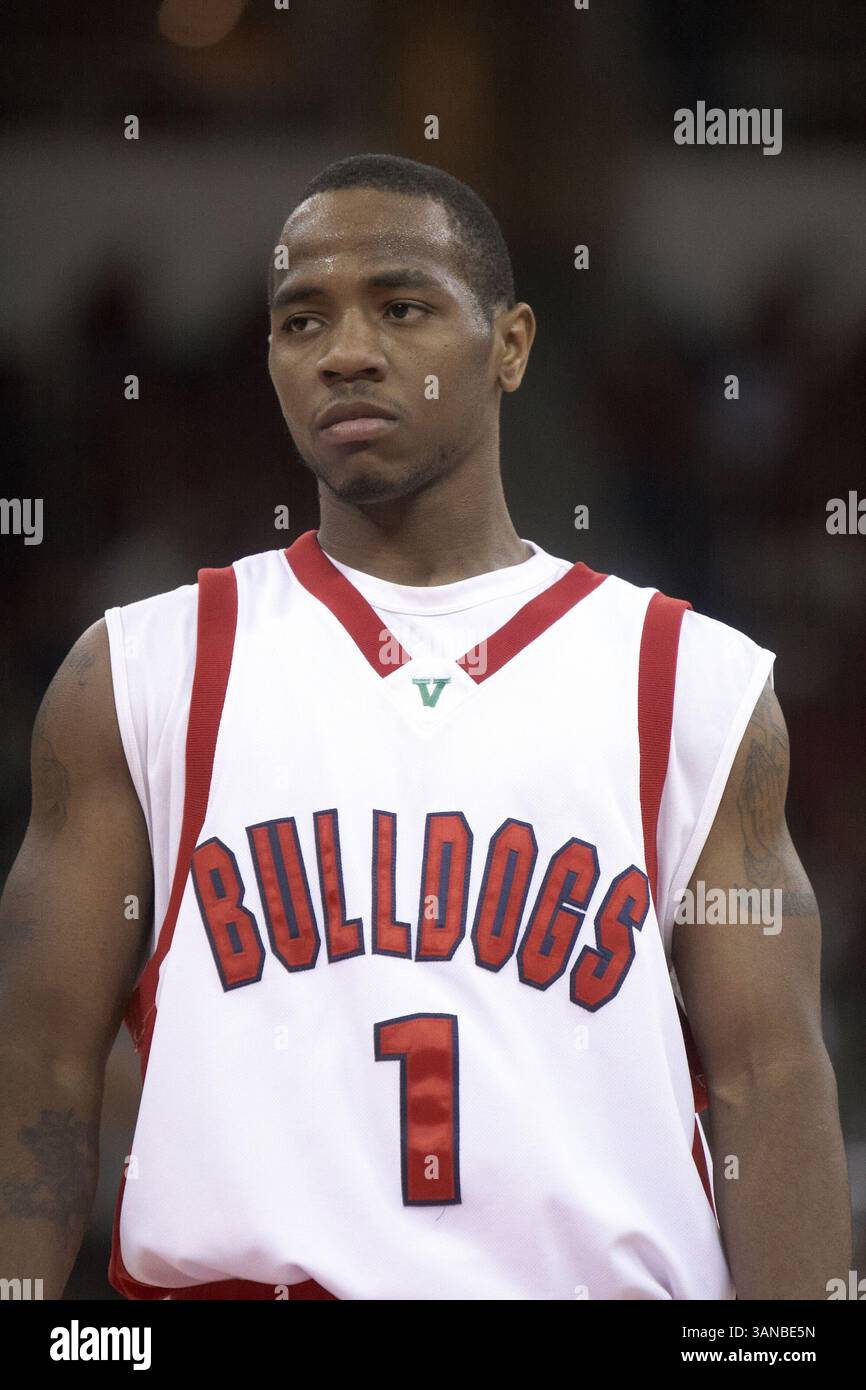 8 janvier 2008..Kevin Bell senior de Fresno State dans le match avec les membres Mary's au Save Mart Center de Fresno, CA. Les membres Marys ont gagné le match,(crédit image : © Phil Hawkins/Cal Sport Media) Banque D'Images