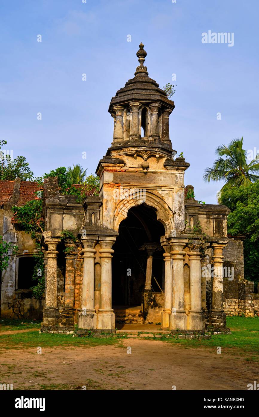Sri Lanka, Province du Nord, Jaffna, Mantri Manai, ancienne résidence d'un ministre du roi Cankili Banque D'Images