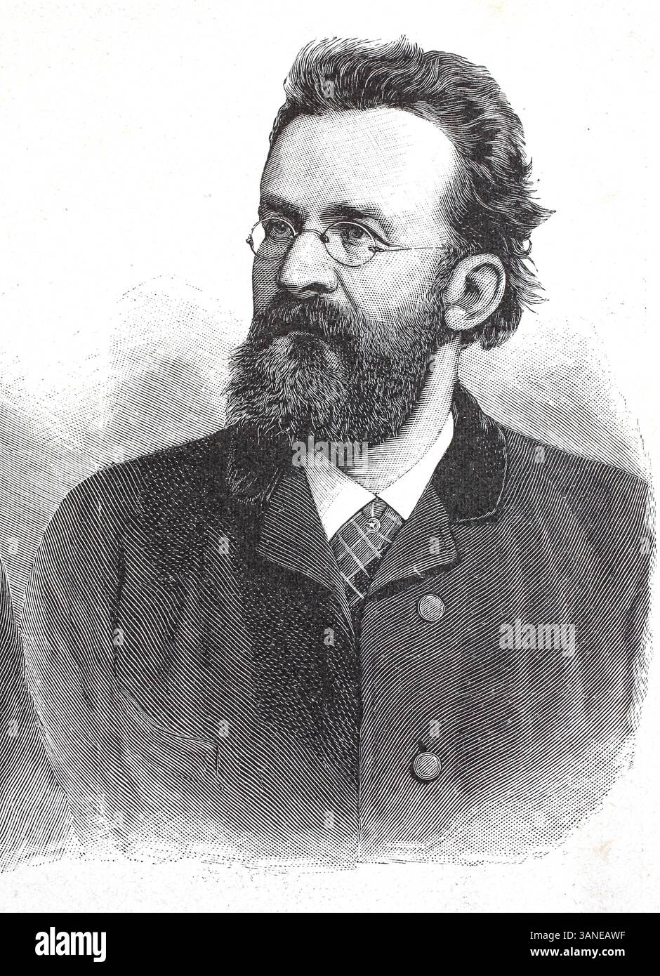 Hermann Zumpe, 9 avril 1850 - 4 septembre 1903, chef d'orchestre et compositeur allemand, reproduction numérique d'un original du XIXe siècle, historique Banque D'Images