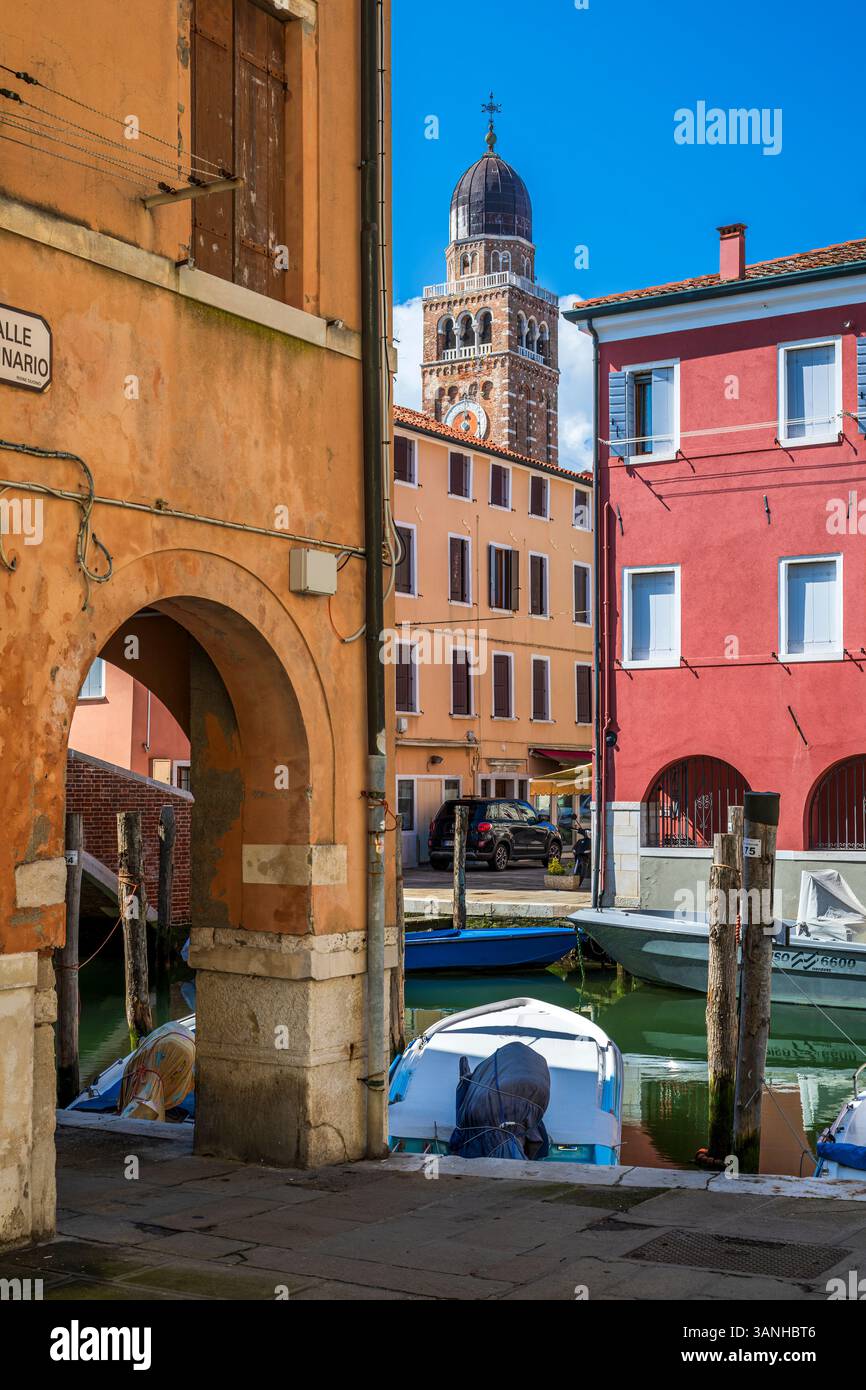 Chioggia, Vénétie, Italie Banque D'Images
