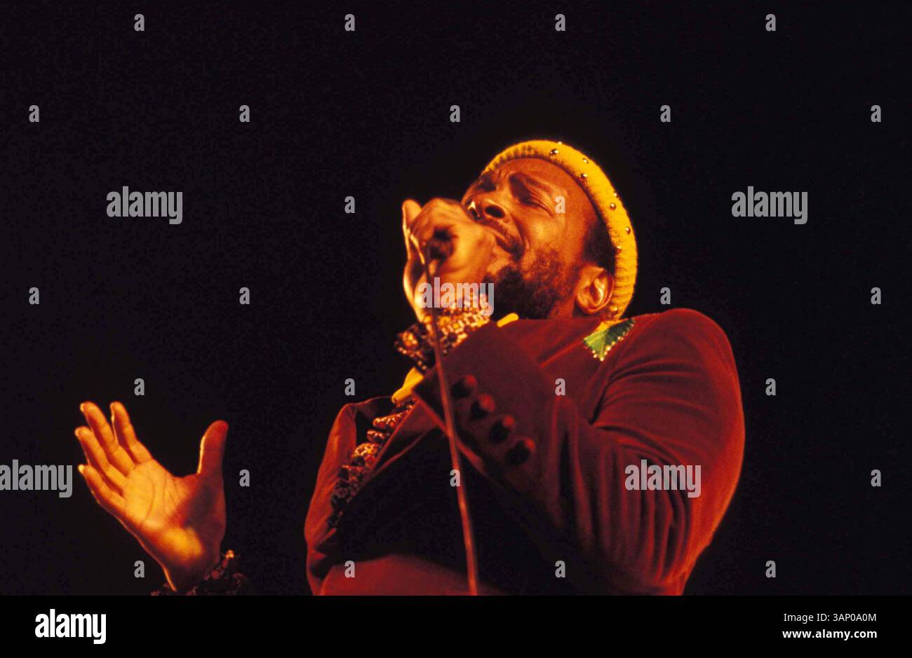 14 septembre 2005 - N3186.MARVIN GAYE.1984.PHTO PAR NICHOLAS DE Sciose- PHOTOS(crédit image : © Globe photos/ZUMAPRESS.com) Banque D'Images