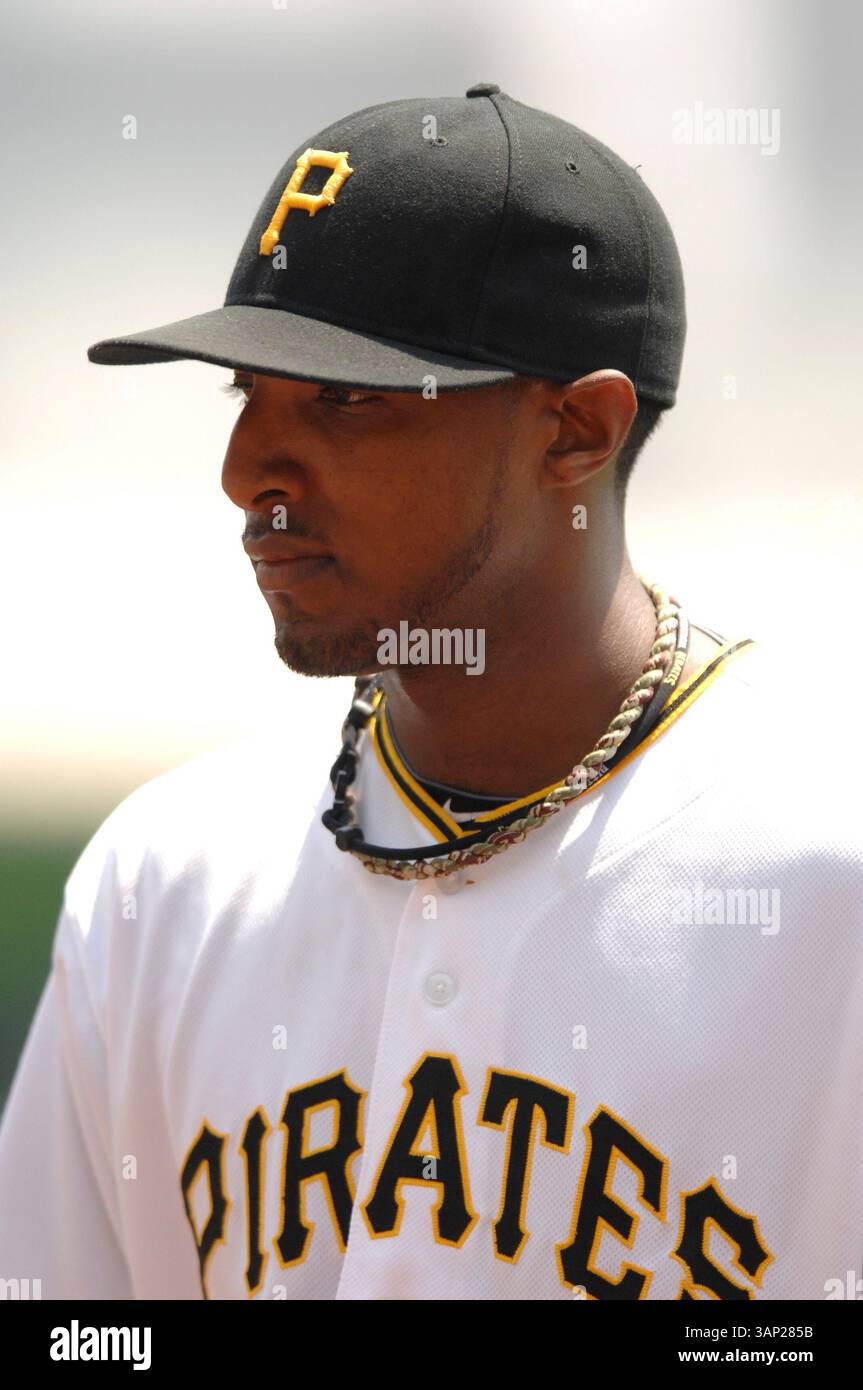 25 mai 2011 : James McDonald #53 en action pendant le match MLB entre les Braves d'Atlanta et les Pirates de Pittsburgh au PNC Park. (Crédit image : © Jason Pohuski/Cal Sport Media/ZUMAPRESS.com) Banque D'Images