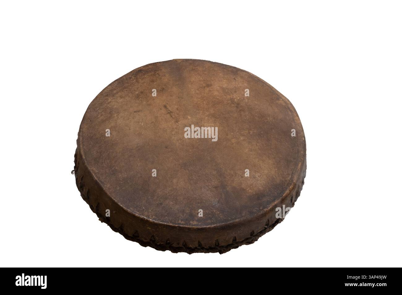 Dhapu/dhap, un type de Tambourin de Bejuguda, Koraput. Instruments de musique traditionnels Odia. Banque D'Images Dhapu/dhap, un type de Tambourin de Bejuguda, Koraput. Instruments de musique traditionnels Odia. Banque D'Images