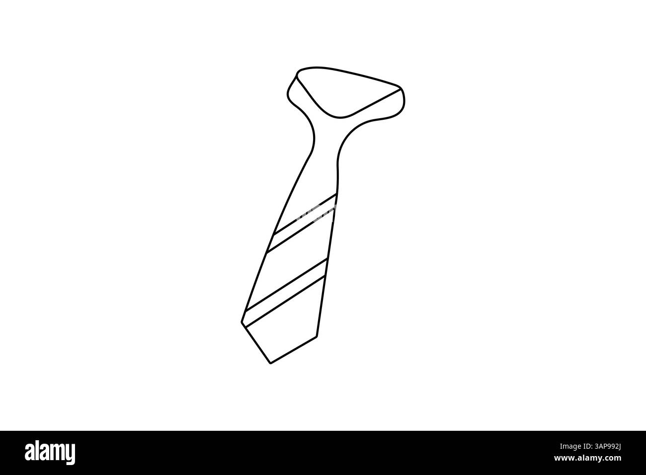 Illustration vectorielle minimaliste de contour vectoriel de dessin de lien continu d'une ligne Illustration de Vecteur