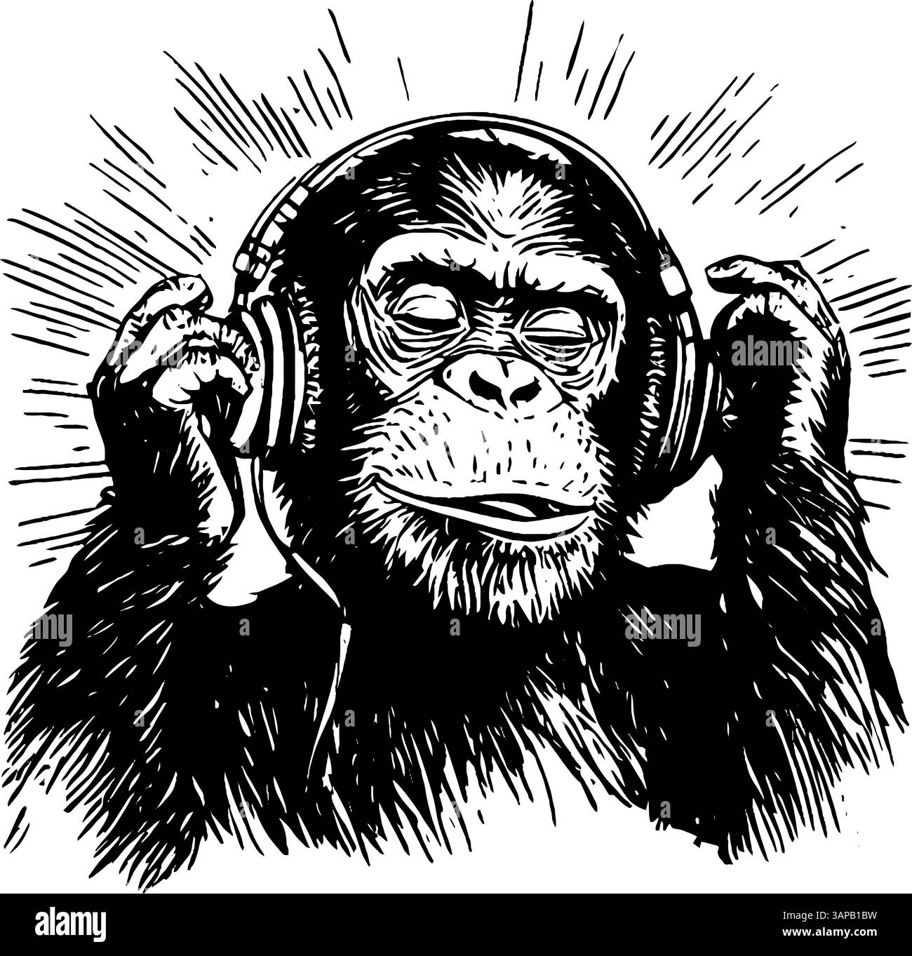 Une gravure sur bois vintage capture le design complexe d'un piment, soulignant ses courbes et ses caractéristiques Illustration de Vecteur