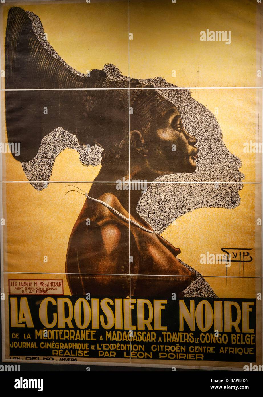 DAKAR DJIBOUTI EXPOSITION CONTRE ENQUÊTES AU MUSÉE QUAI BRANLY PARIS Banque D'Images