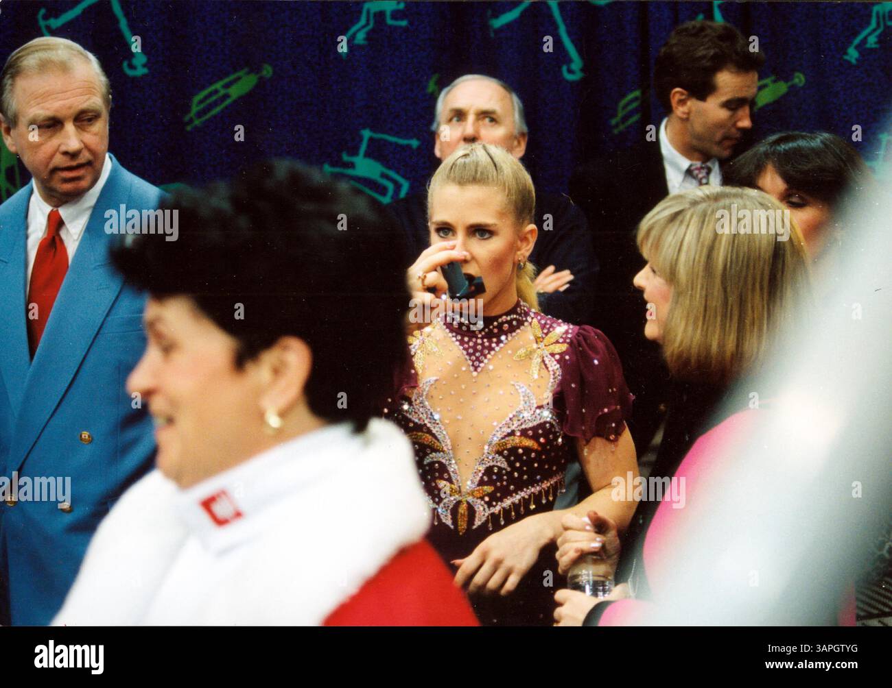 1er janvier 2011 - TONYA HARDING . PATINAGE ARTISTIQUE LILLEHAMMER 1994 .2/25/1994.Â©NTB/(crédit image : © Globe photos/ZUMAPRESS.com) Banque D'Images