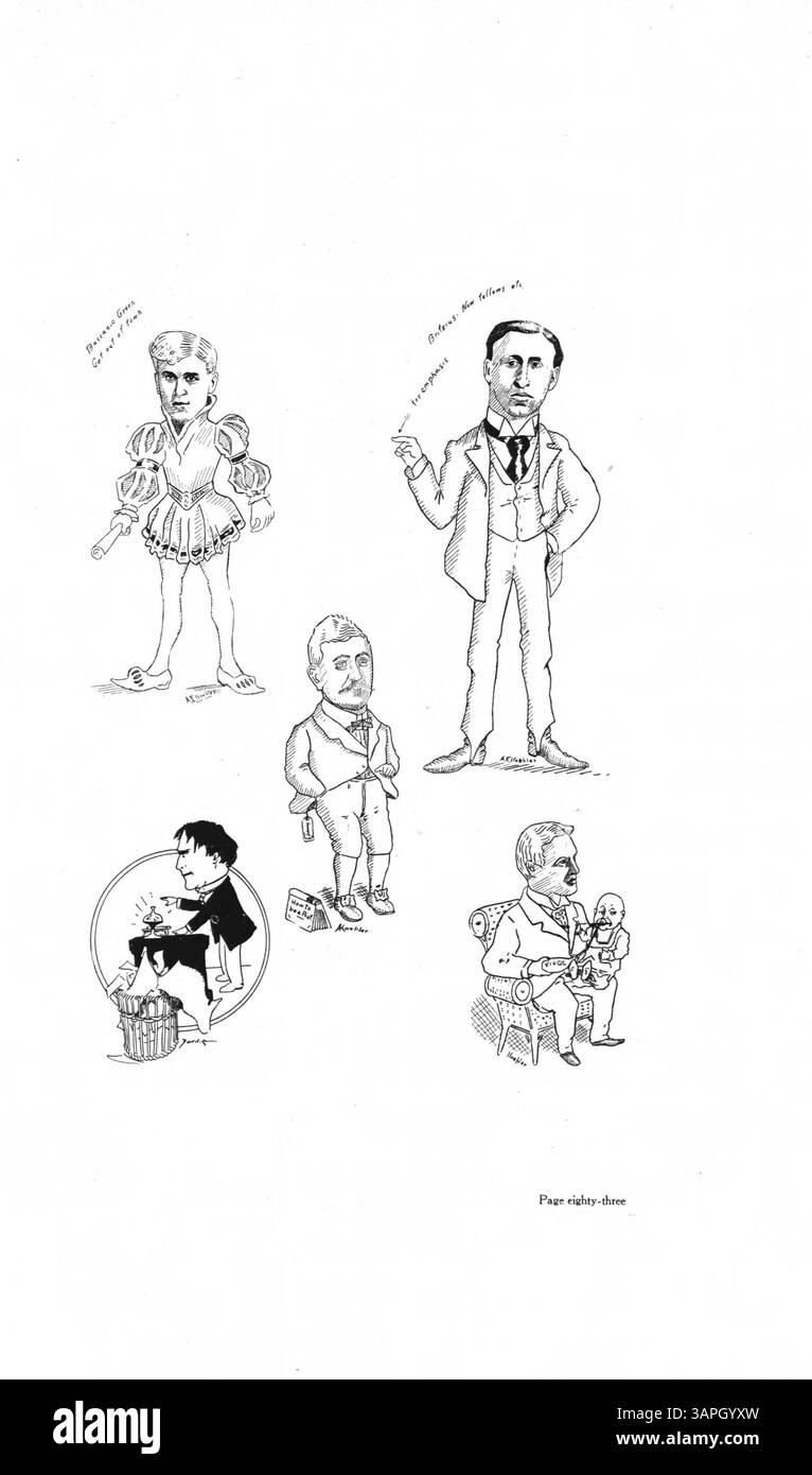 Cette édition 1907 du Central High Yearbook documente les principaux événements scolaires, la participation des étudiants et des professeurs, les compétitions sportives et l'histoire afro-américaine dans le cadre de l'année scolaire 1906-1907 à Minneapolis. Banque D'Images