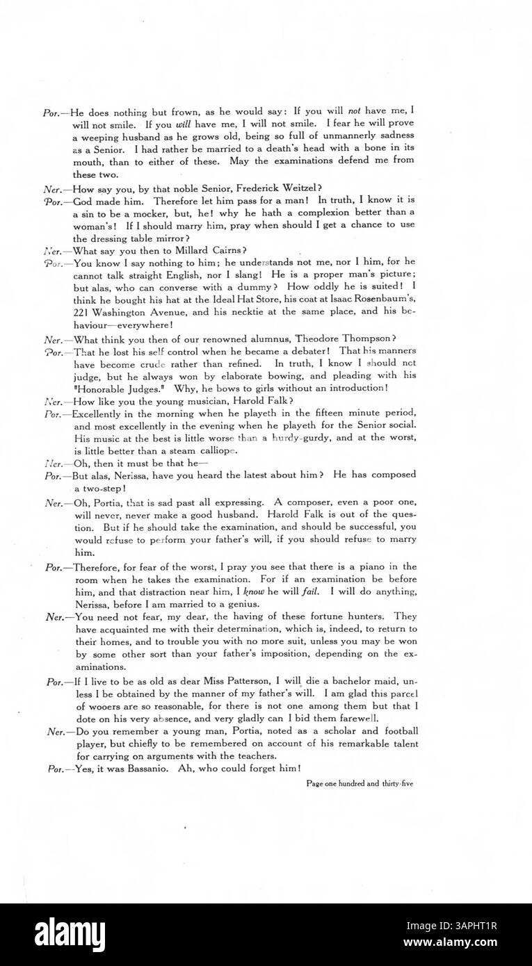 Cette édition 1907 du Central High Yearbook documente les étudiants, les enseignants, les clubs et l'athlétisme de l'année scolaire 1906-1907 en mettant l'accent sur les contributions afro-américaines. Banque D'Images