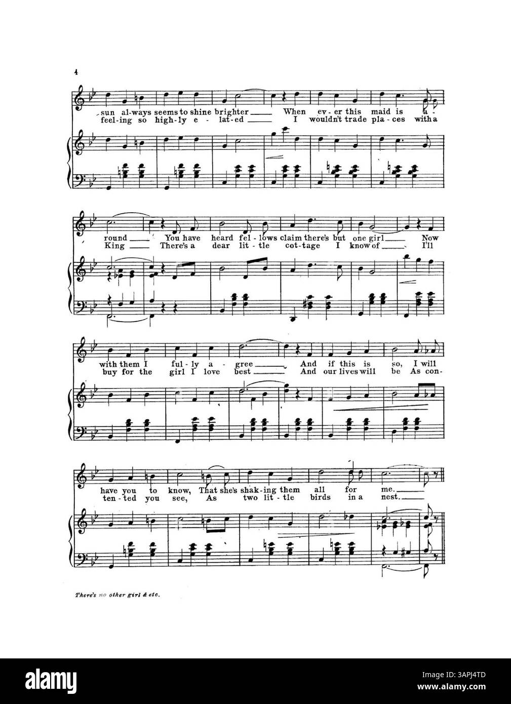 Cette couverture présente des publicités pour les succès populaires de Harry von Tilzer, avec un accent sur la musique de la production de Broadway "The Auctioneer". Banque D'Images