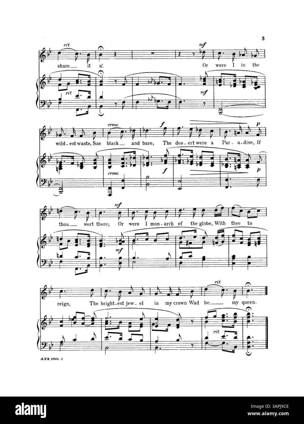 La partition 'Oh ! Wert Thou in the Cauld Blast', écrit par Lucina Jewell et mettant en vedette Robert Burns, comprend les paroles de la chanson et une partition musicale. Il fait partie de la collection des bibliothèques de l'Université de l'Oregon, fournissant un aperçu de la musique du XIXe siècle. Banque D'Images
