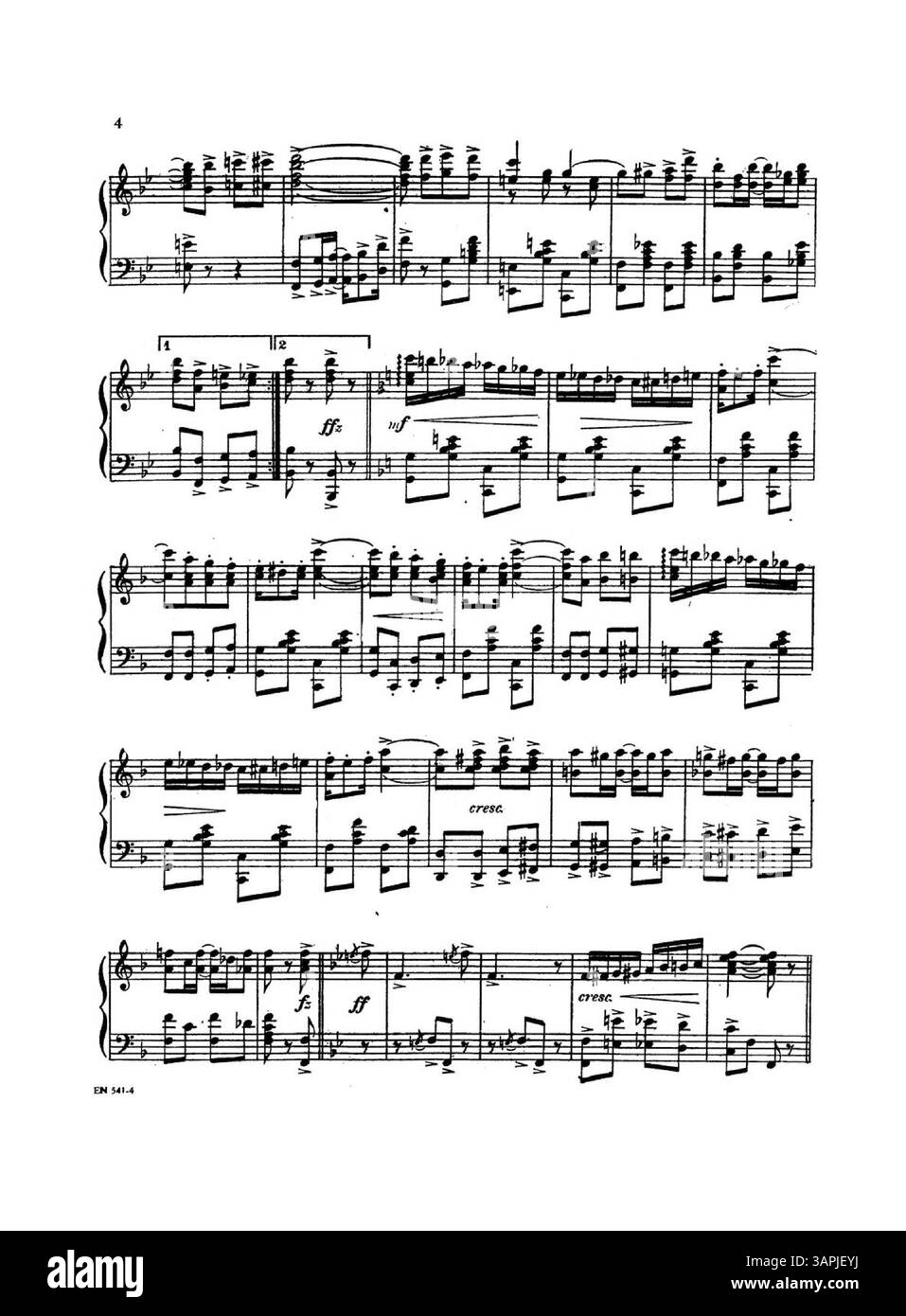 La partition de 'Chicken Chowder' comprend un rythme en deux étapes, accompagné d'une publicité pour 'New Songs, Waltzes and Dances' de Jerome H. Remick & Co. La couverture arrière comporte un extrait musical de Sleepy Lou d'Irene M. Giblin. Numéro de plaque 5414. Banque D'Images