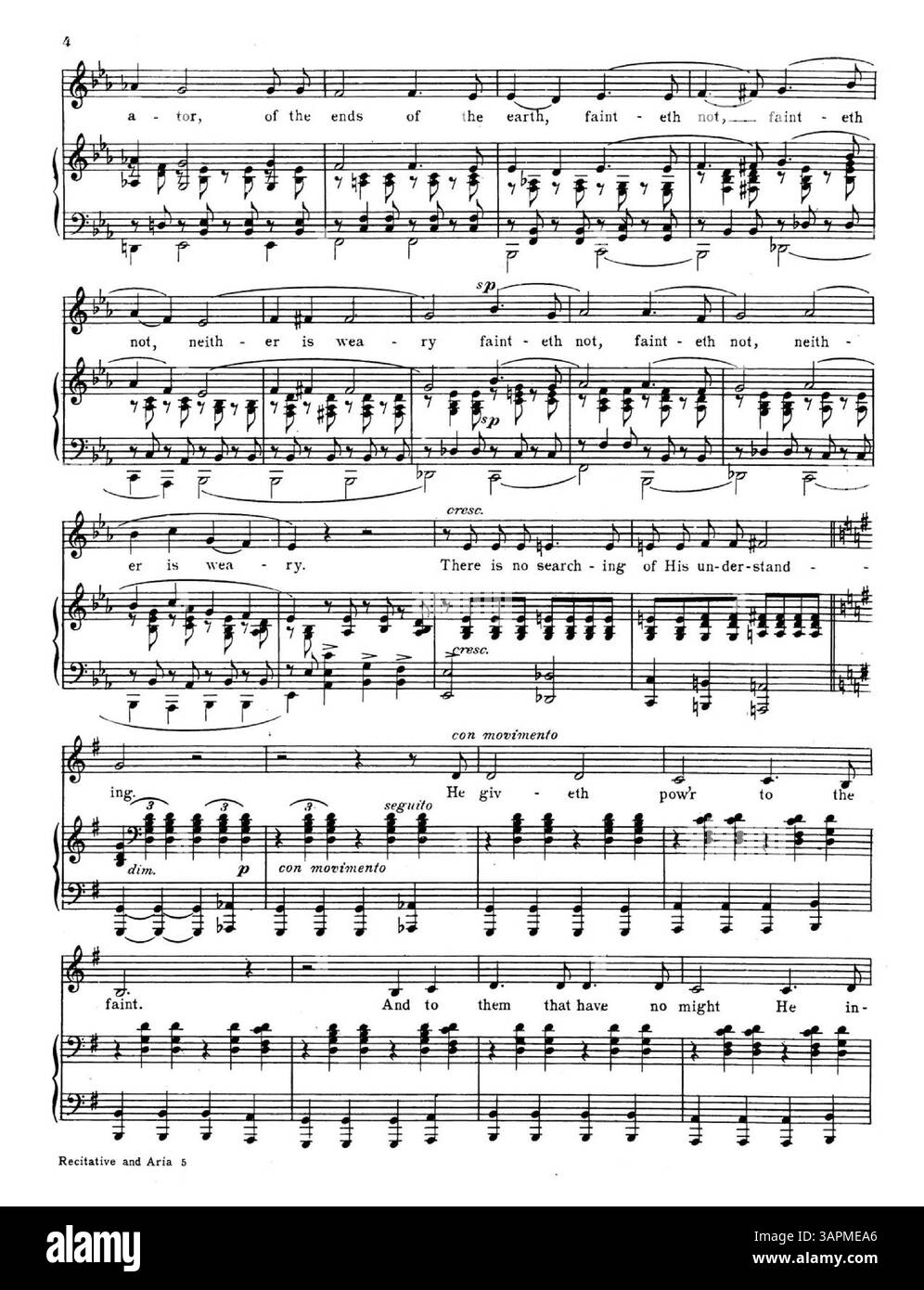 La pochette montre Sacred Songs d'Odessa D. Sterling, une collection de musique basée sur des textes chrétiens sacrés tels que des psaumes et des prières, avec des extraits musicaux listés au dos de la pochette. Banque D'Images