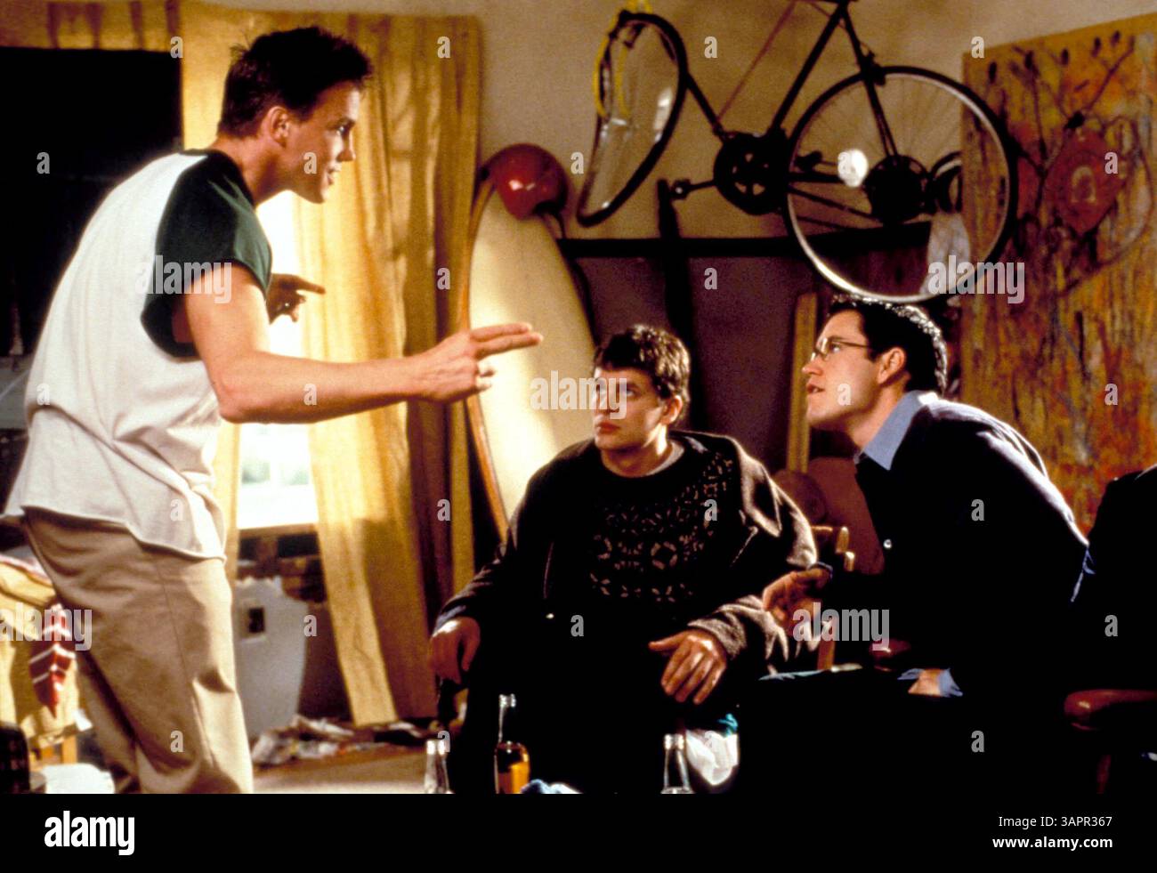 3 AVRIL 2005 - K13513LL.''HOMME MORT SUR LE CAMPUS''. LOCHLYN MUNRO, THOMAS EVERRETT SCOTT, ET. MARK-PAUL GOSSELAAR. FOURNI PAR (crédit image : © Globe photos/ZUMAPRESS.com) Banque D'Images