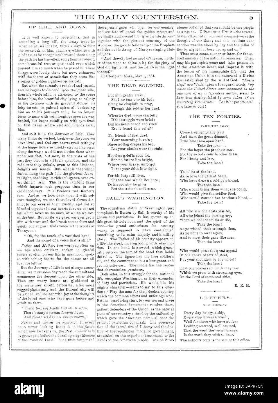 Le « Daily Countersign », volume 1, no 9, publié par la Missouri ...