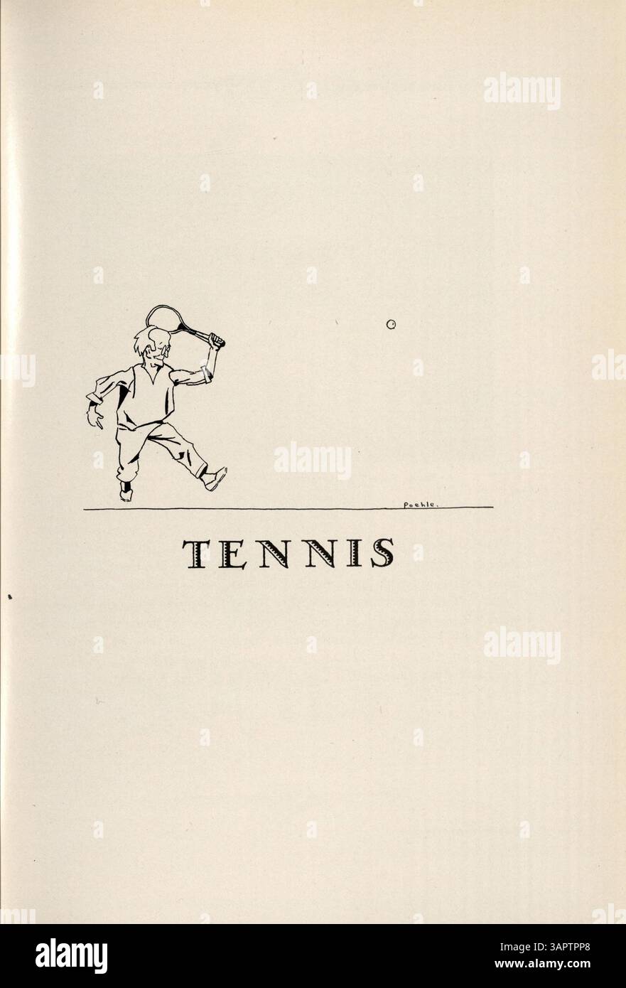 Ce Blake Yearbook, Call-O'-Pan 1932, recense les principaux élèves, enseignants, clubs et athlètes qui ont défini l'année scolaire 1931-1932. Banque D'Images