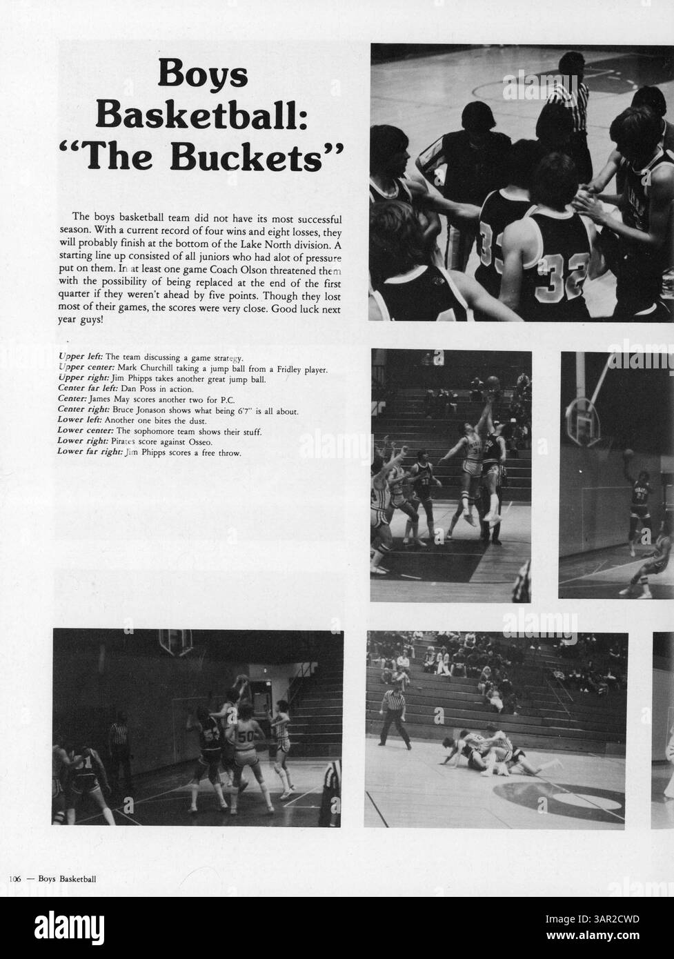 L'annuaire 1981 de Park Center High présente les faits saillants de l'année scolaire, des étudiants, des athlètes et des étudiants, ainsi que les contributions des professeurs et les événements sociaux. Banque D'Images