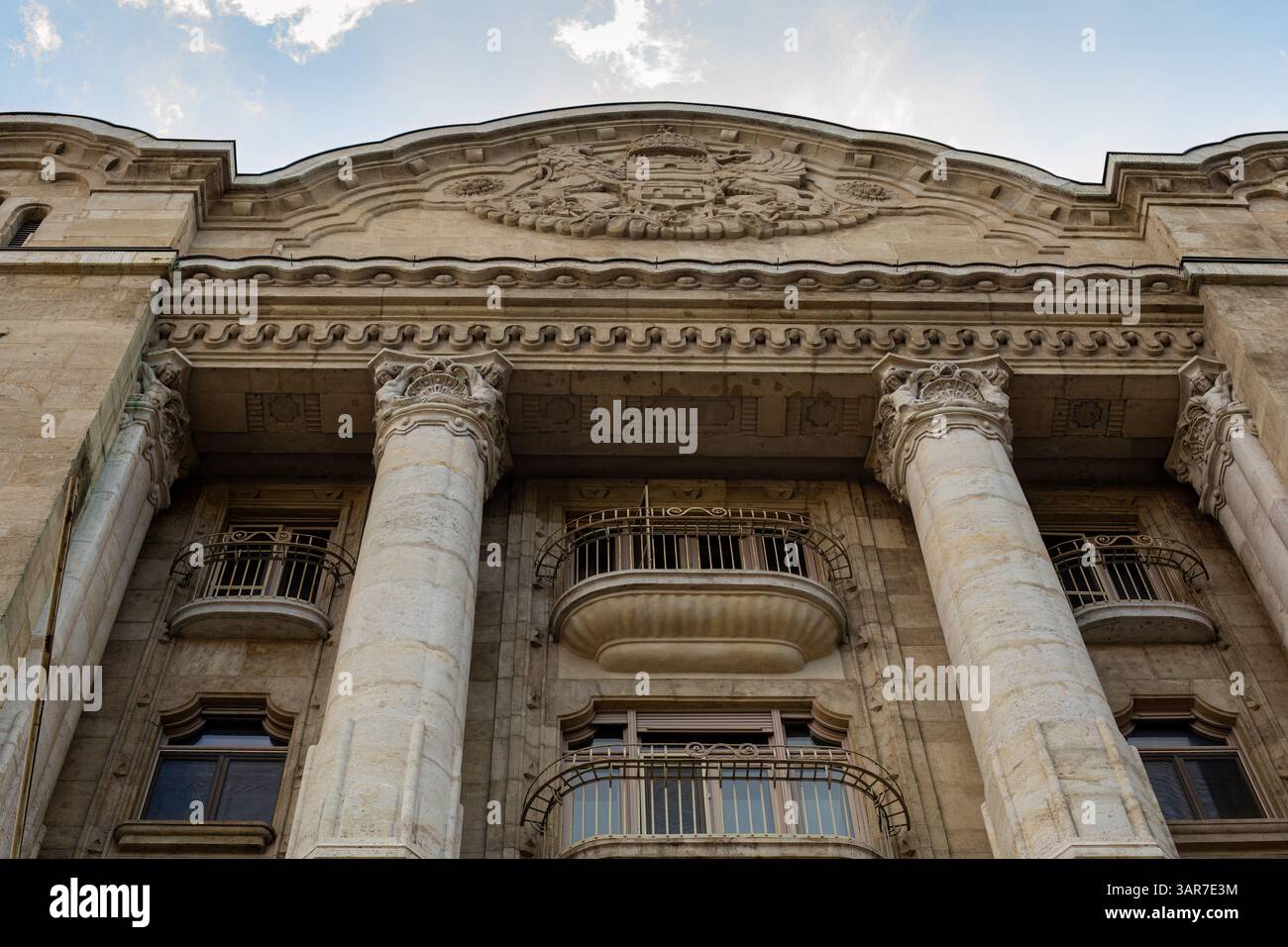 Budapest, Hongrie - octobre 7,2023 : bâtiment des thermes de Gellert Banque D'Images