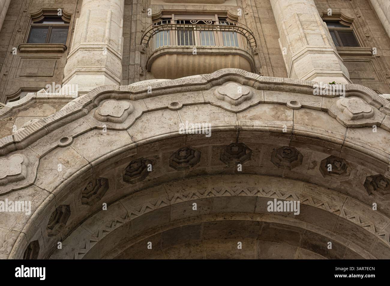 Budapest, Hongrie - octobre 7,2023 : bâtiment des thermes de Gellert Banque D'Images