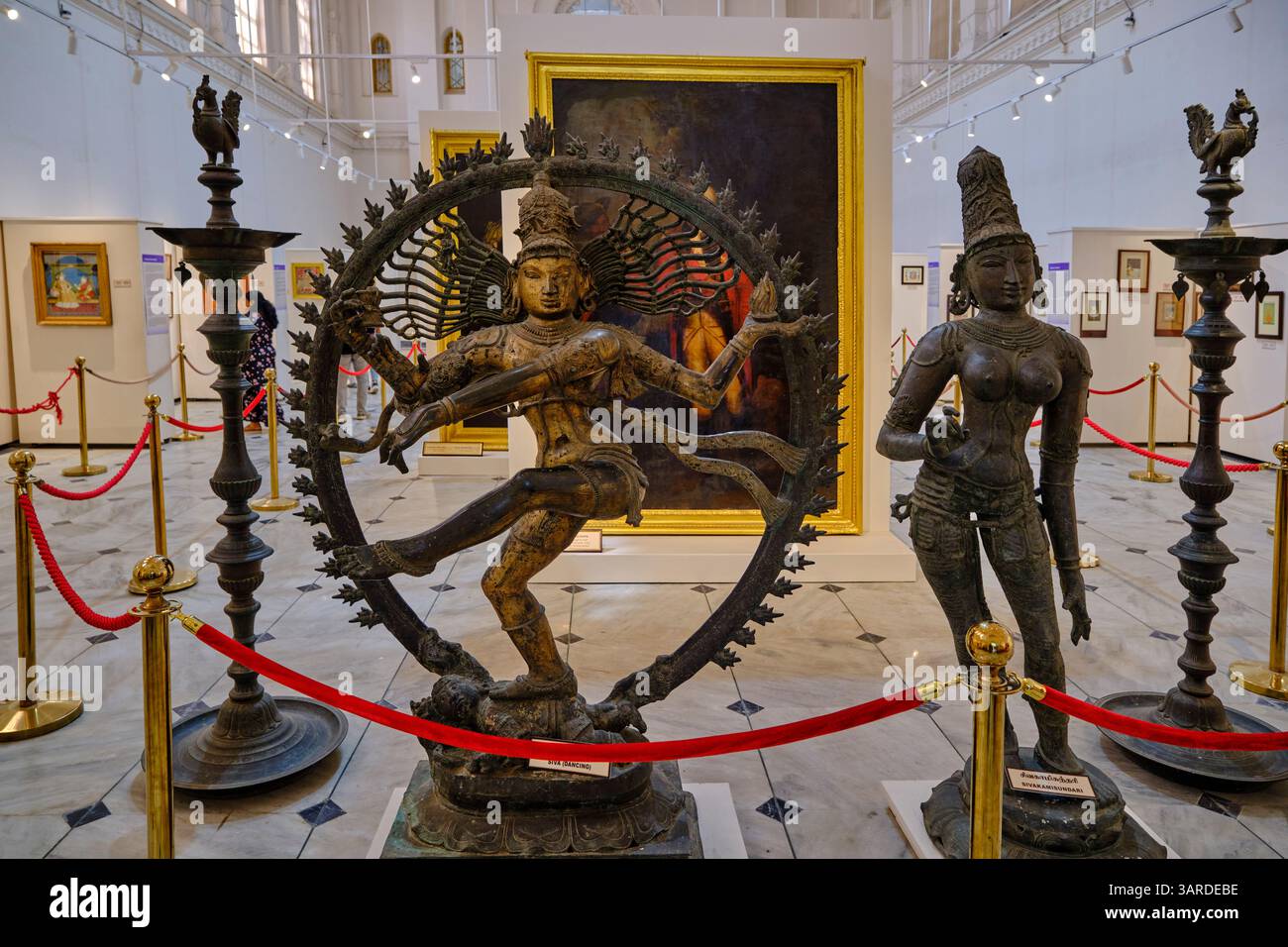 Inde, Tamil Nadu, Chennai (Madras), Musée du gouvernement de Chennai Banque D'Images