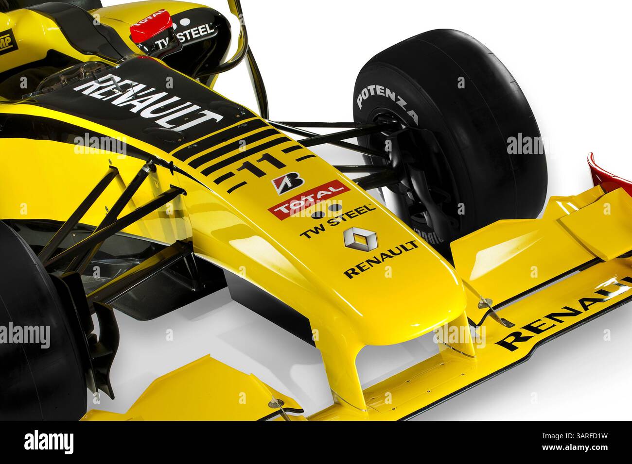 31 janvier 2010 - Valence, Espagne - Renault R30..Renault R30 Studio Shoot, 31 janvier 2010. Banque D'Images