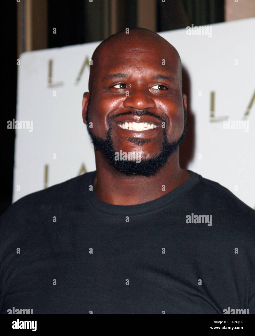 18 août 2013 - Las Vegas, Nevada, États-Unis - Shaquille O'Neal, ancien joueur de la NBA, organise une soirée à la discothèque LAVO le 16 août 2013 au Palazzo Resort Hotel Casino de Las Vegas, Nevada (crédit image : © Marcel Thomas/ZUMAPRESS.com) Banque D'Images