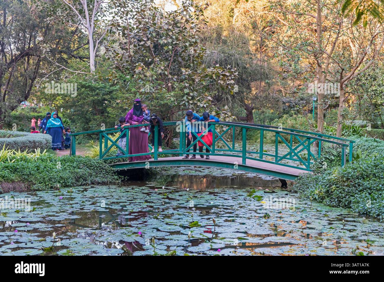 Parc Law Garden Ahmedabad Gujarat Inde Banque D'Images