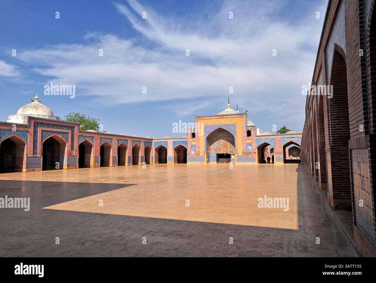 Mosquée Shah Jahan, Thatta - Pakistan Banque D'Images
