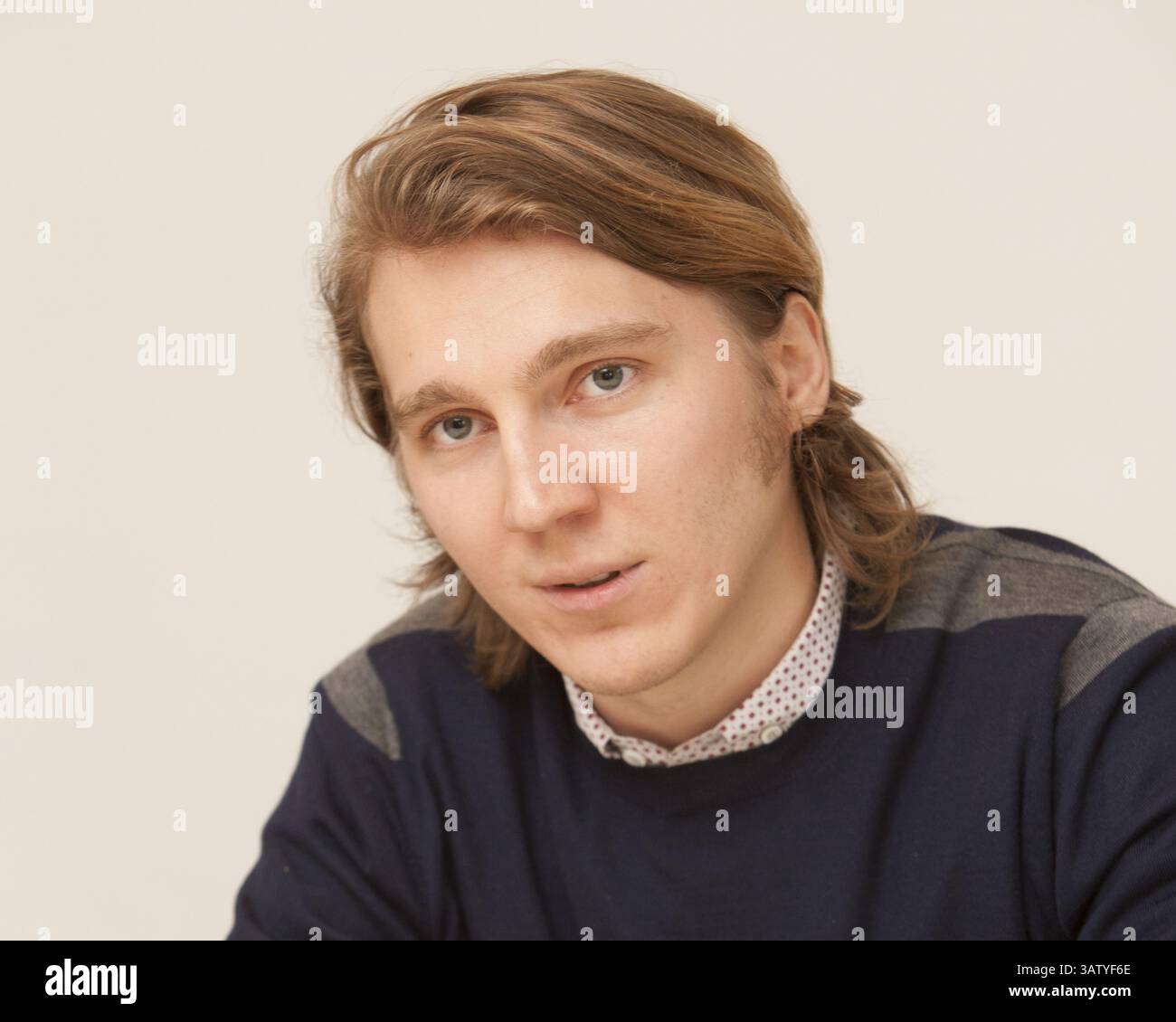 19 juillet 2012 - Hollywood, Californie, États-Unis - L'acteur PAUL DANO est photographié au four Season Hotel de Beverly Hills, CA. Il est le protagoniste du film ''Ruby Sparks' (crédit image : © Armando Gallo/ZUMA Studio) Banque D'Images