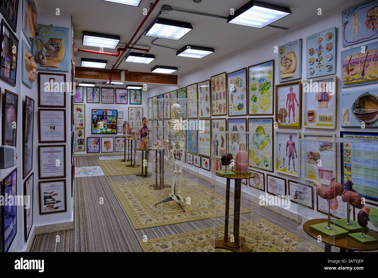 Arabie saoudite, Province de la Makkah, Djeddah, Musée international des sciences et de l'information Al Taybat Banque D'Images