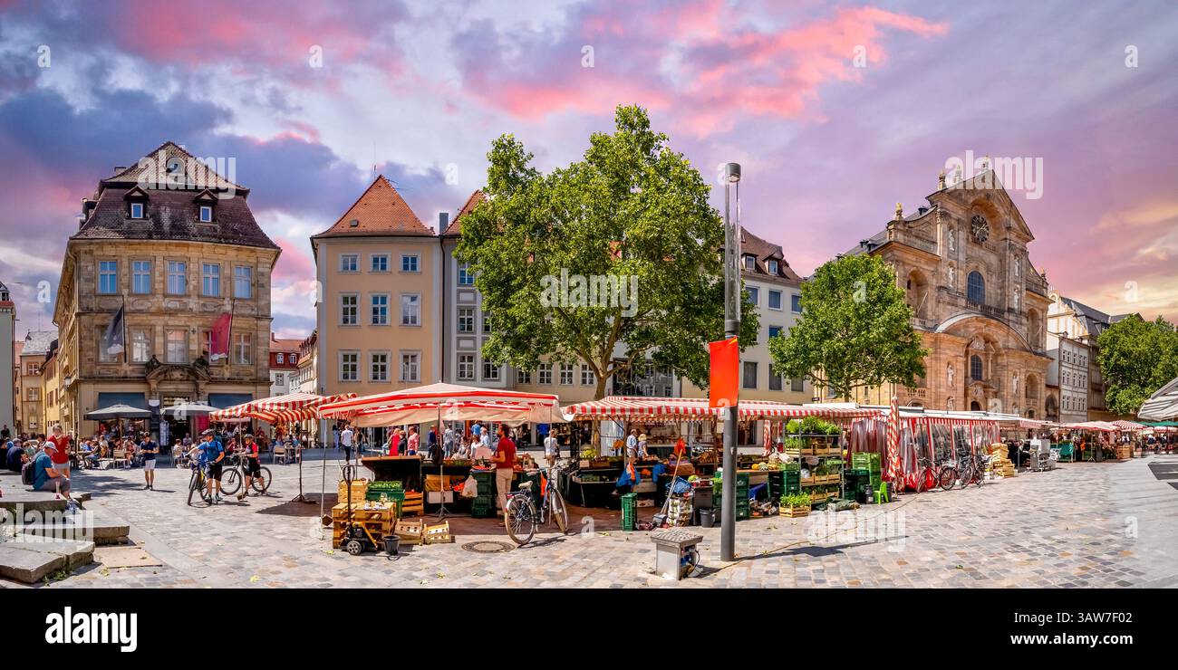 Vieille ville de Bamberg, Allemagne Banque D'Images