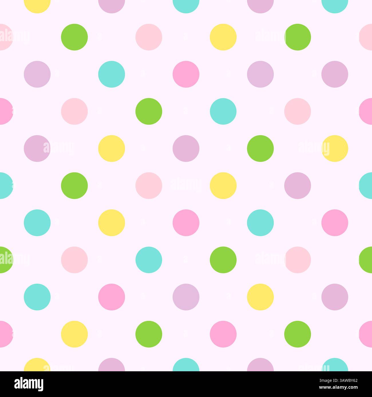 Motif sans couture décor à pois Illustration de Vecteur
