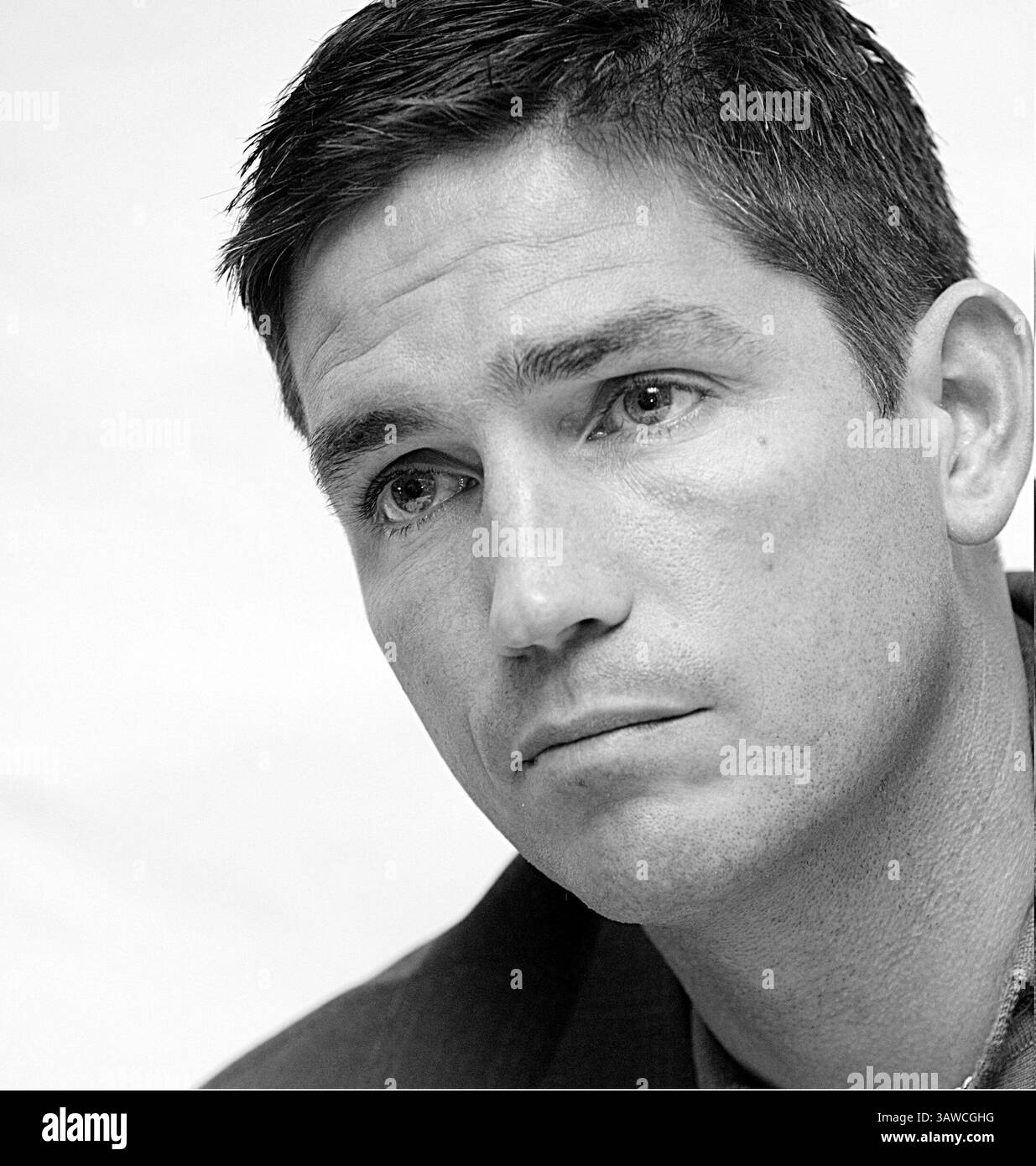 11 février 2004 - Hollywood, Californie, États-Unis - Jim Caviezel à la séance de presse pour le film controversé la passion des Christ.in Beverly Hills, Californie. 11 février 2004 (image crédit : © Armando Gallo/ZUMA Studio) Banque D'Images