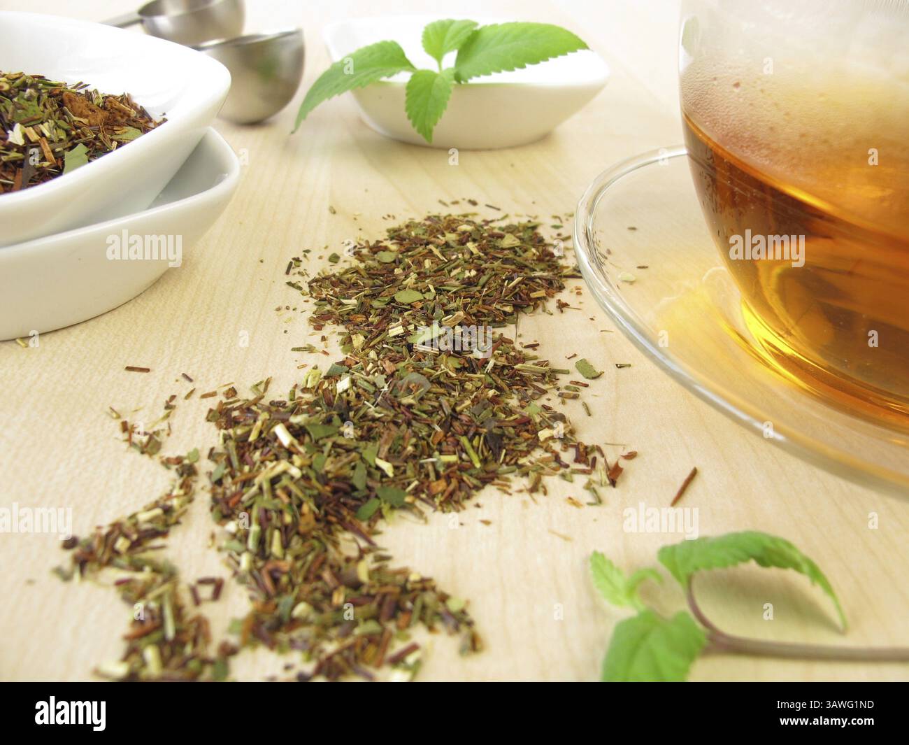 Thé maté Rooibos Banque D'Images