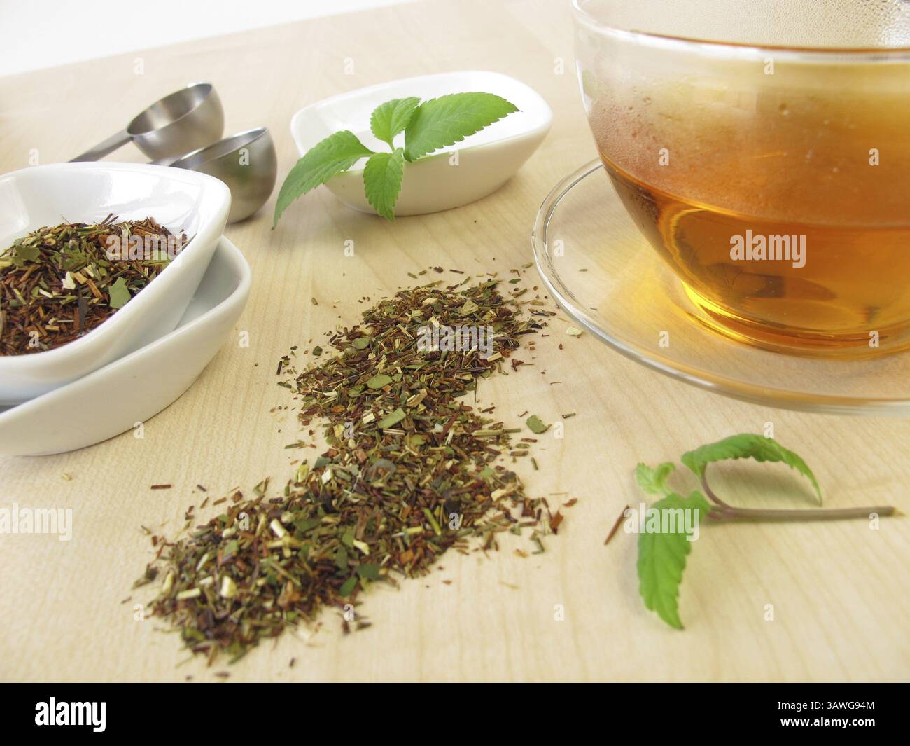 Thé maté Rooibos Banque D'Images