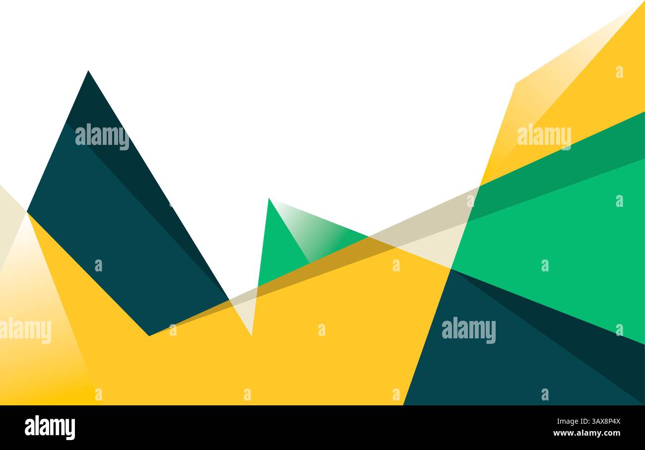 Fond abstrait d'art de montagne moderne. Poster Mountain Design Illustration de Vecteur