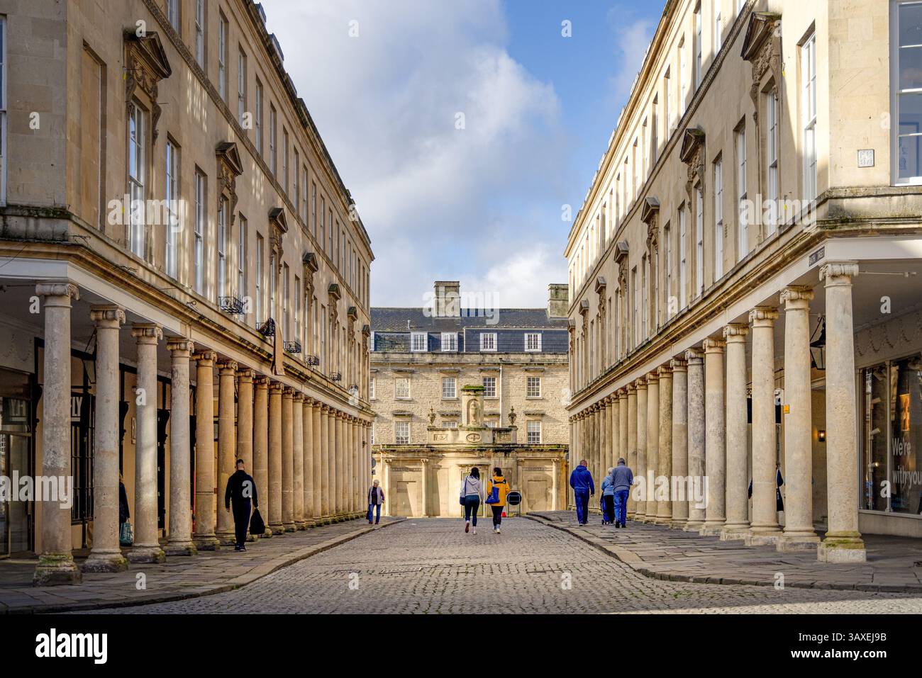 Ville de Bath, Somerset, Angleterre, Royaume-Uni Banque D'Images