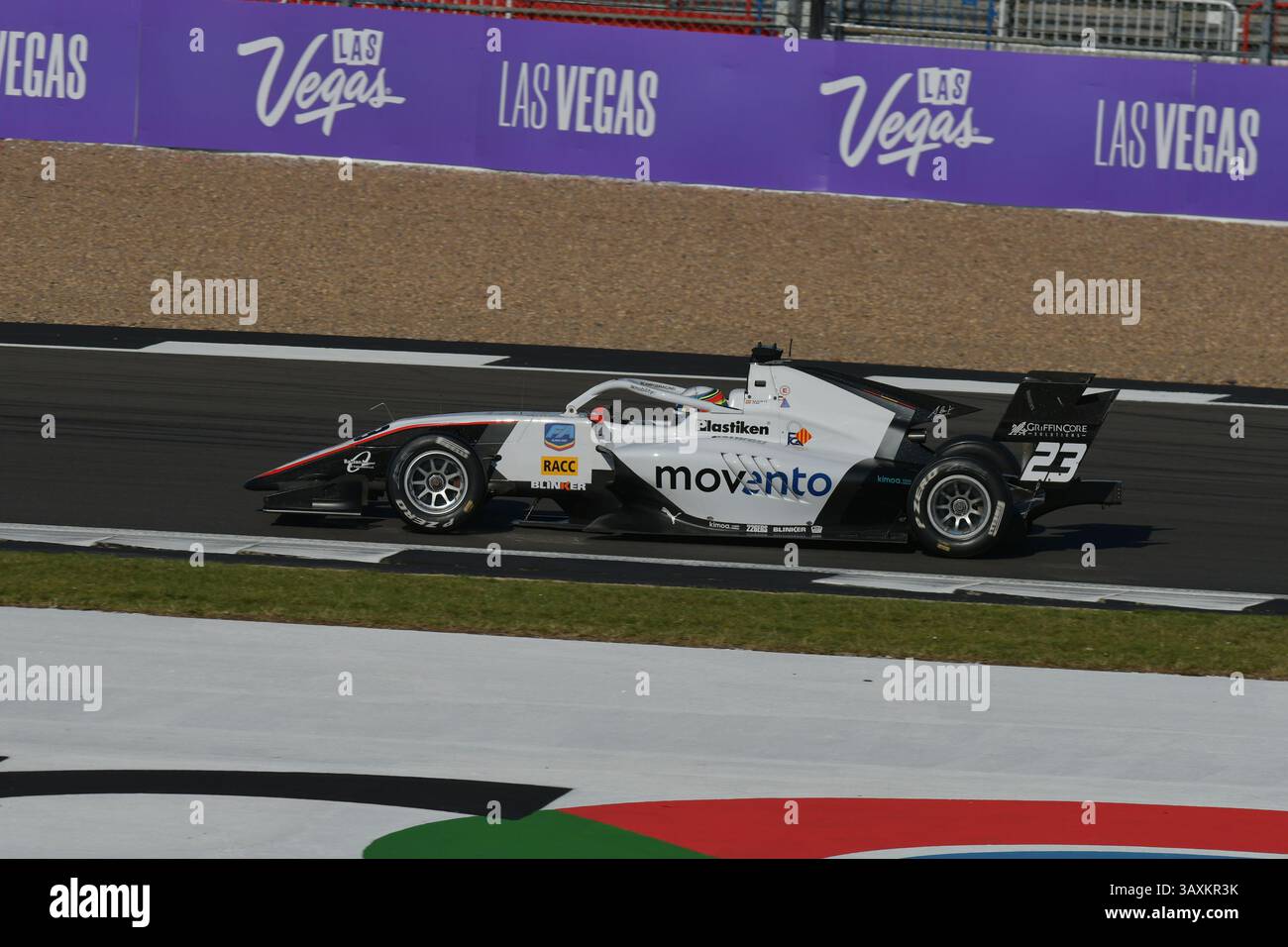 Pepe Marti est membre du Red Bull Junior Team, le pilote espagnol participe au Championnat FIA de formule 2 2025 avec Campos Racing. Banque D'Images