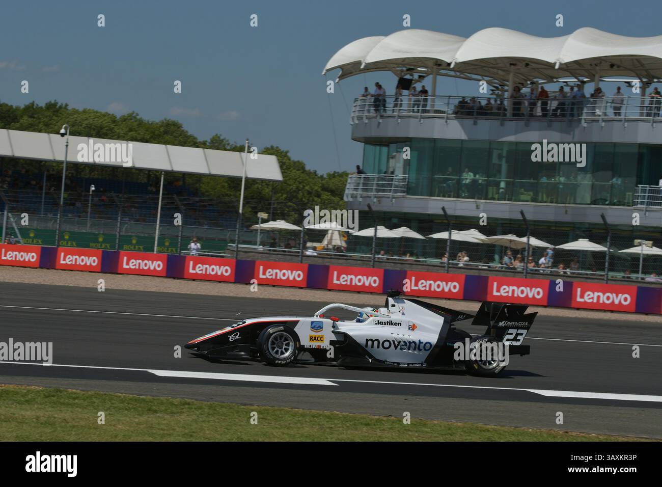 Pepe Marti est membre du Red Bull Junior Team, le pilote espagnol participe au Championnat FIA de formule 2 2025 avec Campos Racing. Banque D'Images