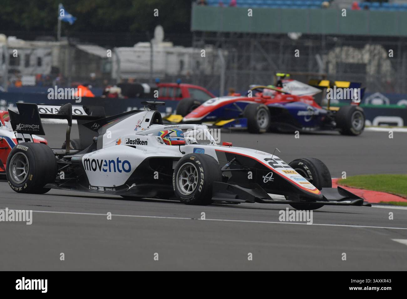 Pepe Marti est membre du Red Bull Junior Team, le pilote espagnol participe au Championnat FIA de formule 2 2025 avec Campos Racing. Banque D'Images