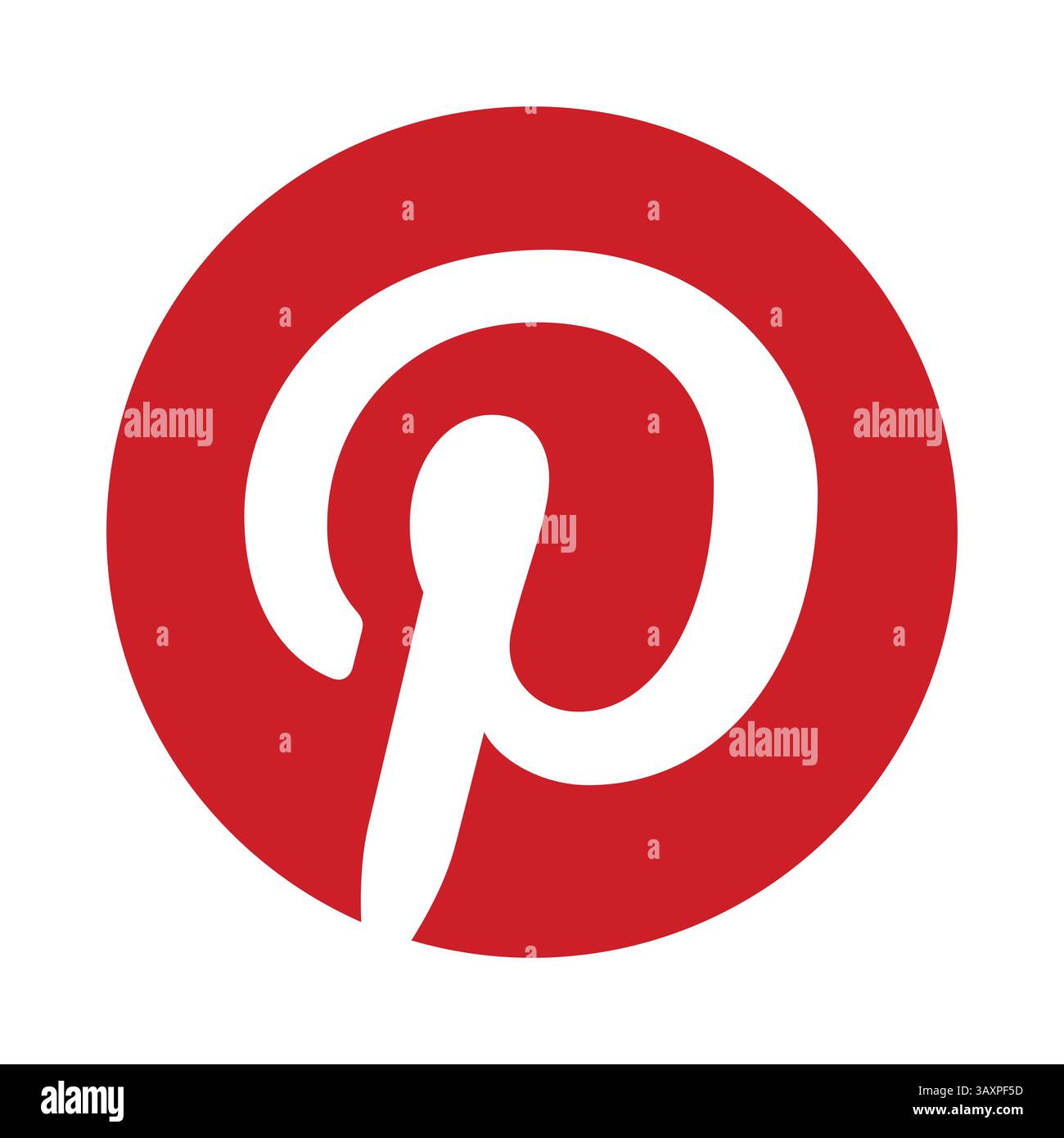 Icônes Printrest, logo officiel, icônes éditables, signe et art vectoriel Illustration de Vecteur