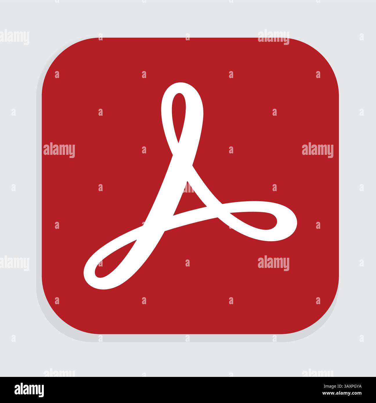 Icônes Adobe acrobat, avec arrière-plan abstrait Illustration de Vecteur