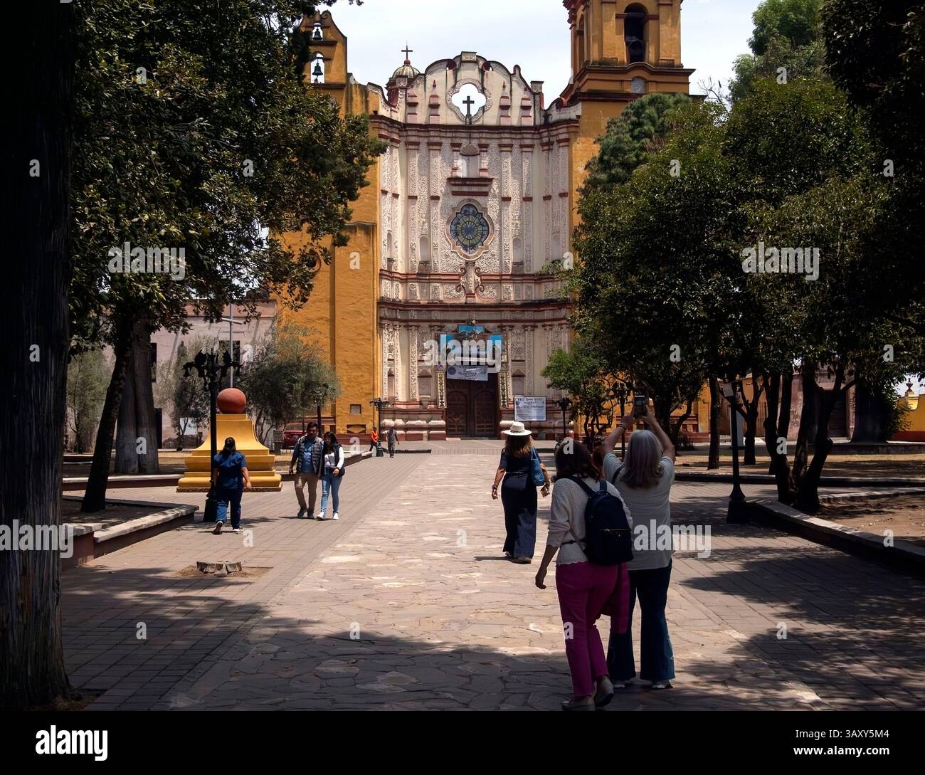 La Rectoría Nuestra Señora de Guadalupe de Metepec à Matapec, Mexique Banque D'Images