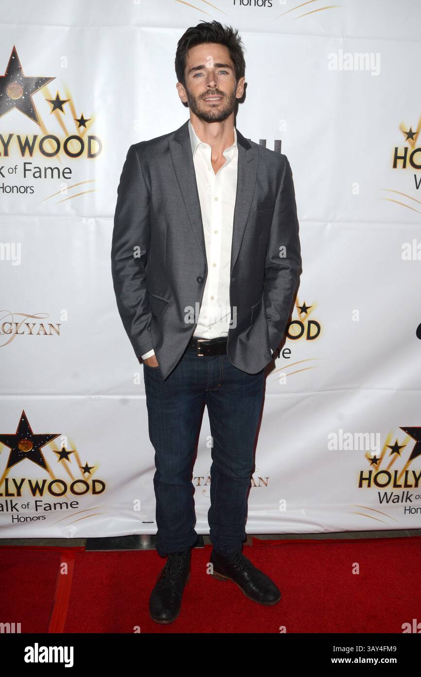 25 octobre 2016 - Los Angeles, CA, USA - LOS ANGELES - OCT 25 : Brandon Beemer au Hollywood Walk of Fame Honors au Taglyan Complex le 25 octobre 2016 à Los Angeles, CA (image crédit : © hPa/Newscom via ZUMA Press) Banque D'Images