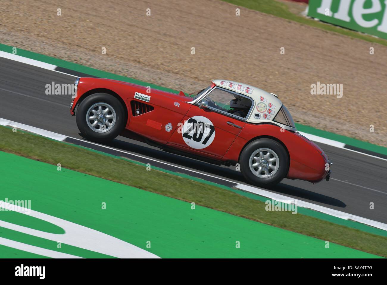 James Wilmoth, Masters GT Challenge Silverstone 2021 Banque D'Images