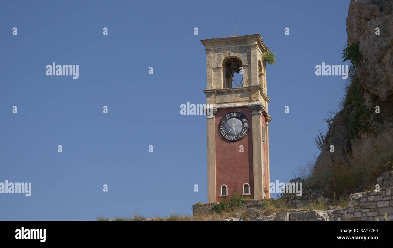 Fortezza Vecchia - forteresse vénitienne dans la ville de Corfou Banque D'Images