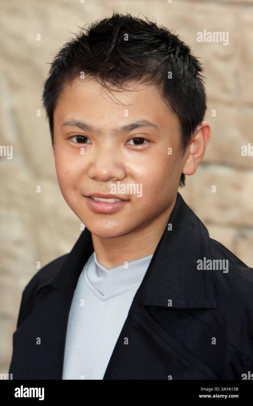 07 juin 2010 - Westwood, Californie, États-Unis - L'acteur ZHENWEI WANG à la première de 'The Karate Kid' au Mann Village Theatre Westwood California. (Crédit image : © Glenn Weiner/ZUMApress.com) Banque D'Images