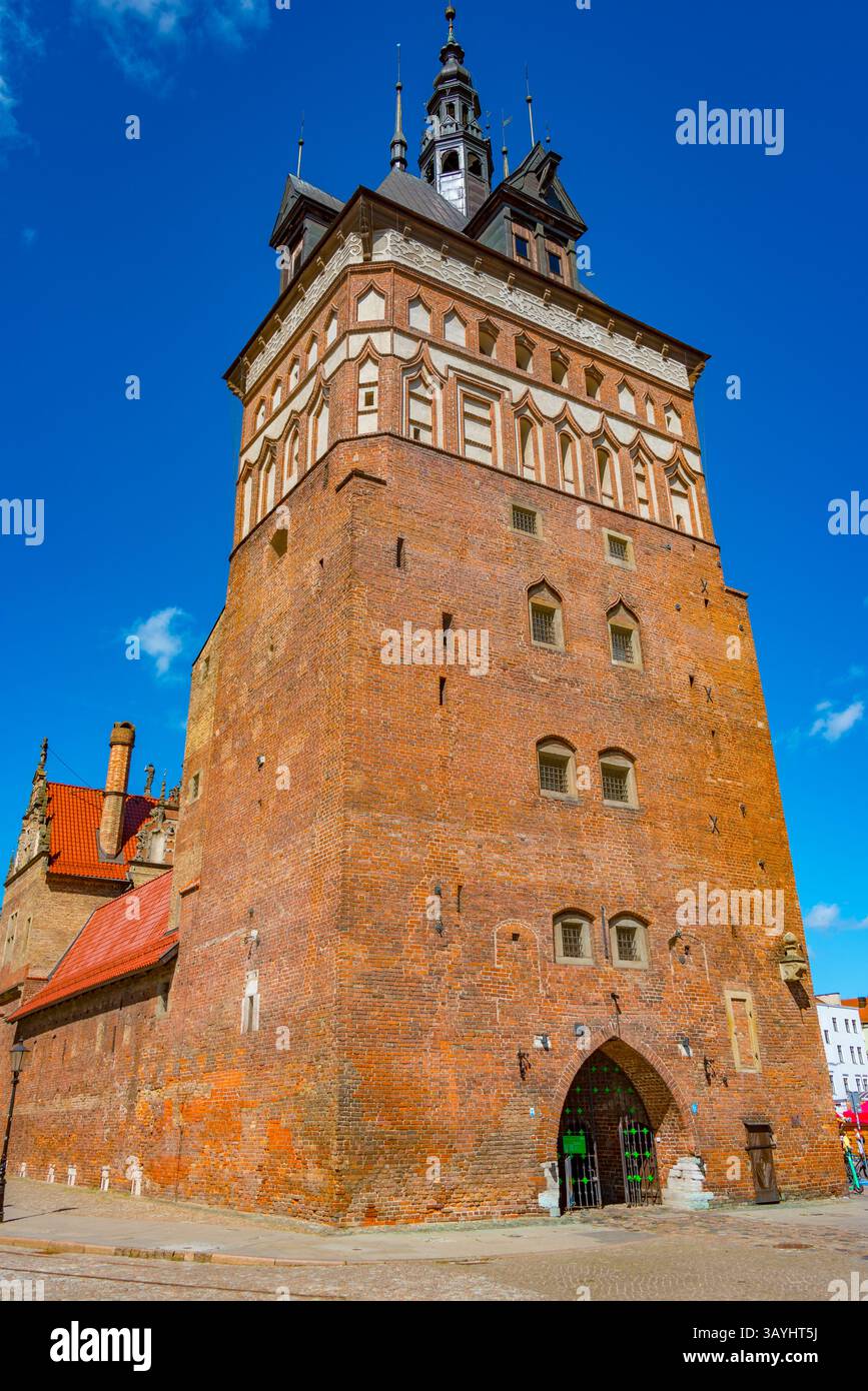 Bâtiment Katownia à Gdansk, PolandIMAGE Banque D'Images