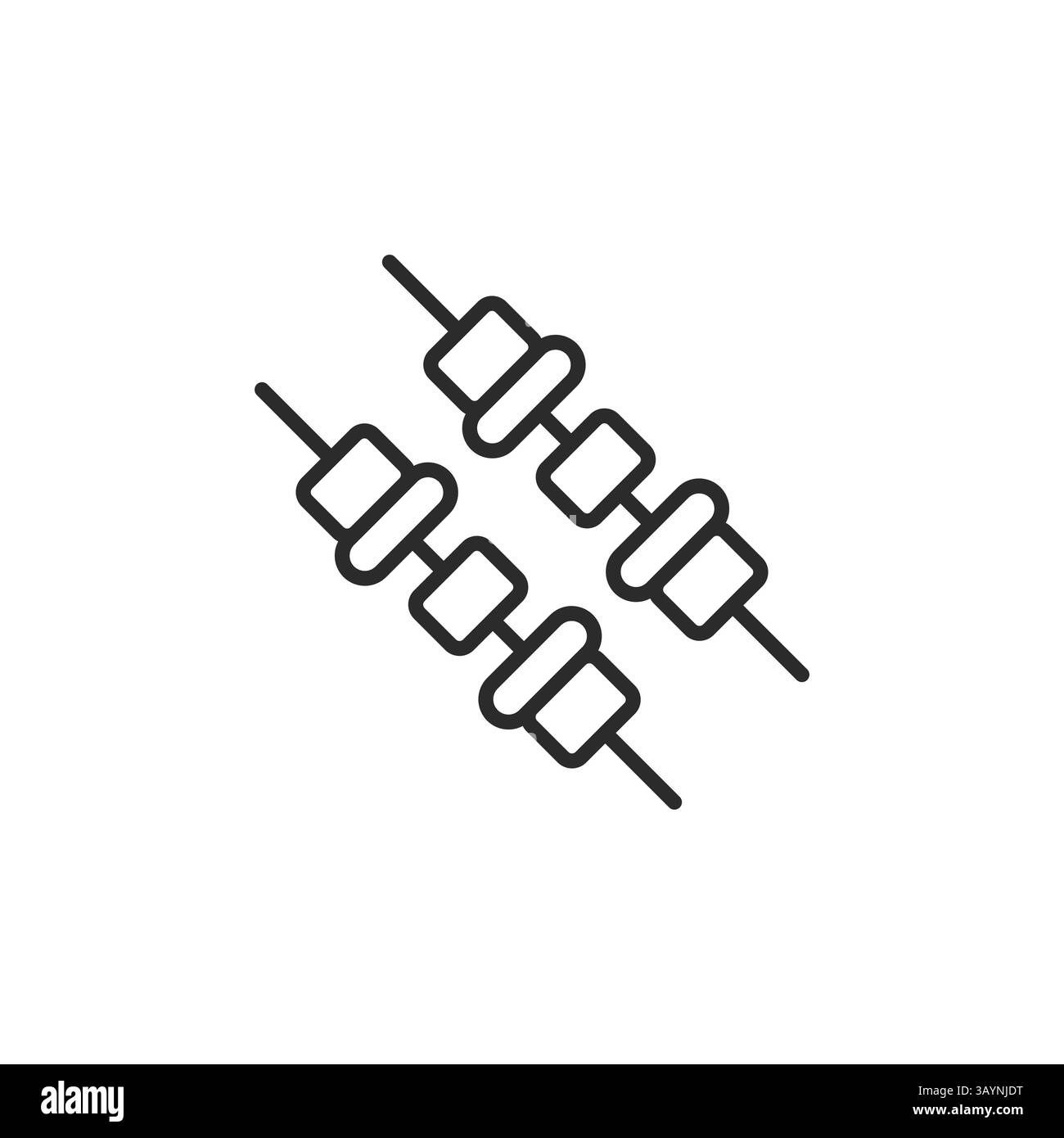 Icône barbecue Illustration de Vecteur