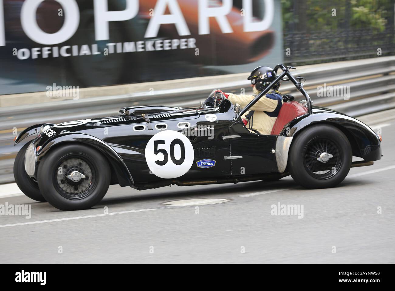 Allard J2 de 1950, série C, voitures de sport à traction avant 1952-1955, 10ème Grand Prix Monaco historique Banque D'Images